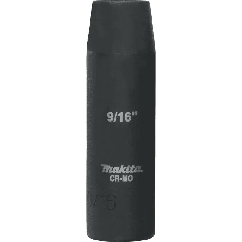 Makita 9/16″ Deep Well SAE Impact Socket with 1/2″ Drive