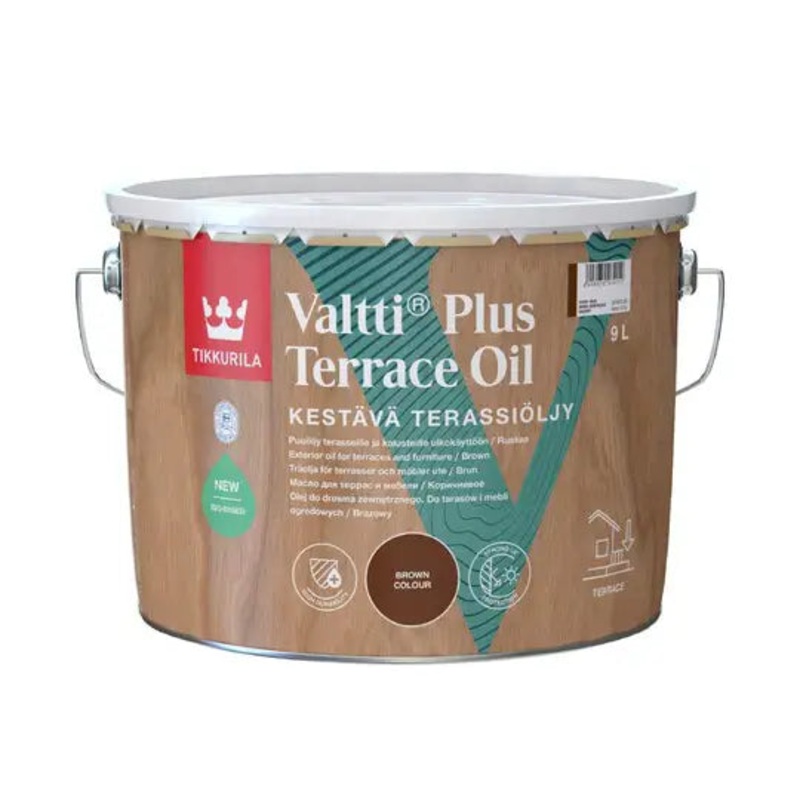 Valtti Plus Terrace Oil – Brown10 LTR Default Title