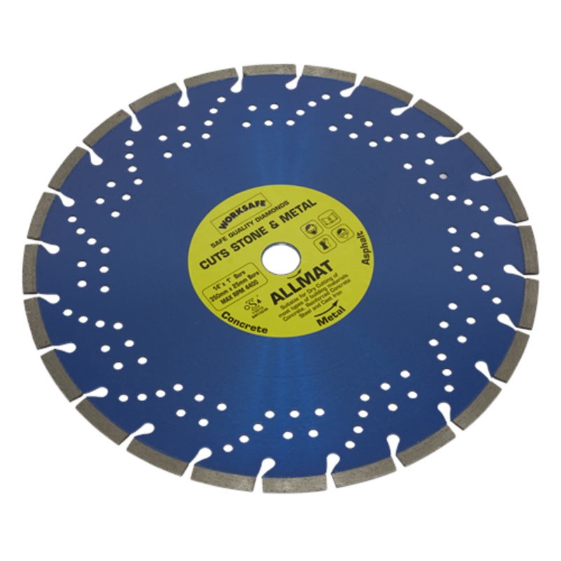 Worksafe Platinum Allmat Diamond Blade 350 x 25mm