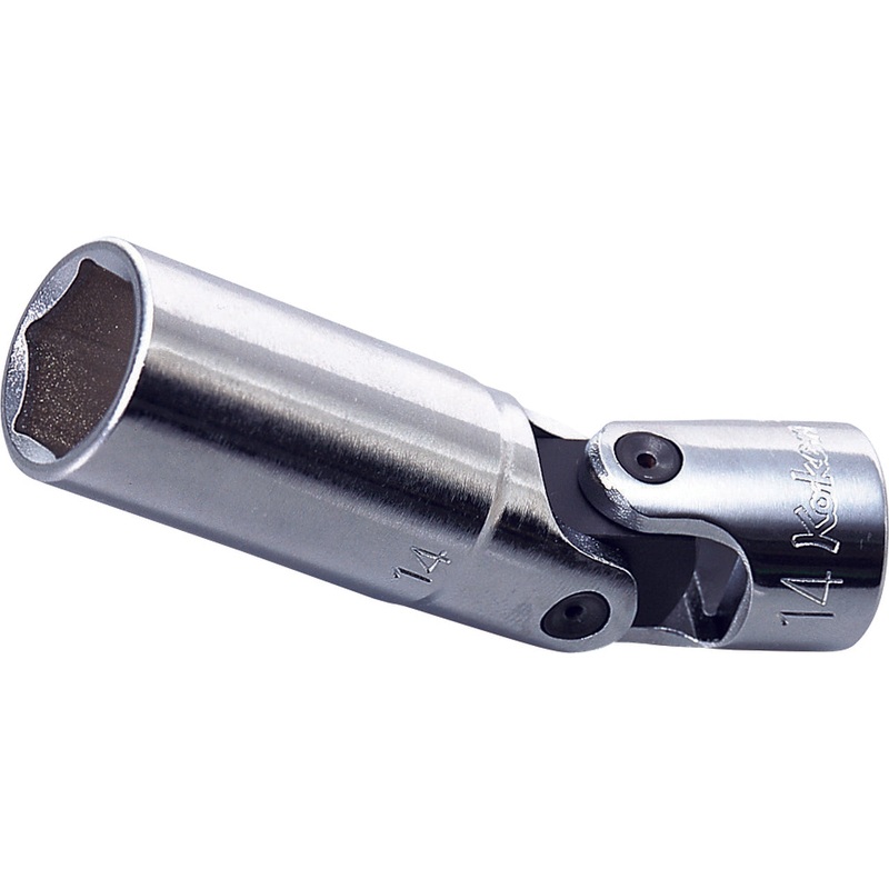 3/8 Sq. Dr. Universal Socket  12mm  Length 75mm