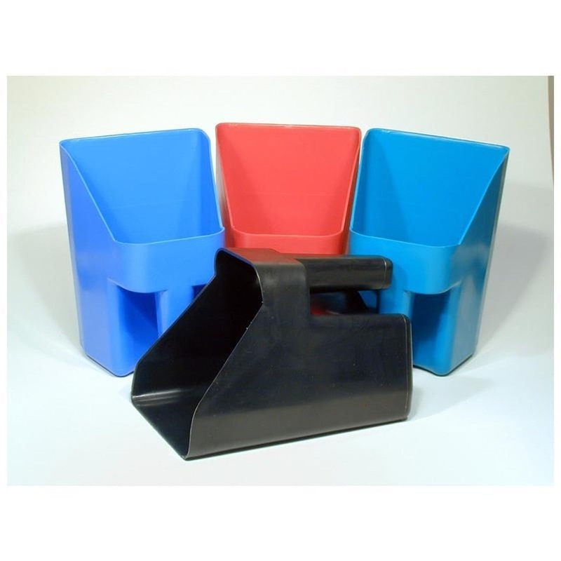 Tolco Plastic Feed Scoop 3 QUART NEON PINK