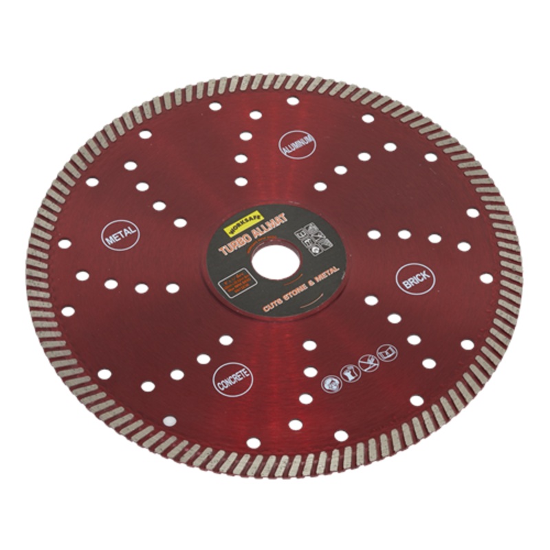 Worksafe Turbo Allmat Diamond Blade 230 x 22mm
