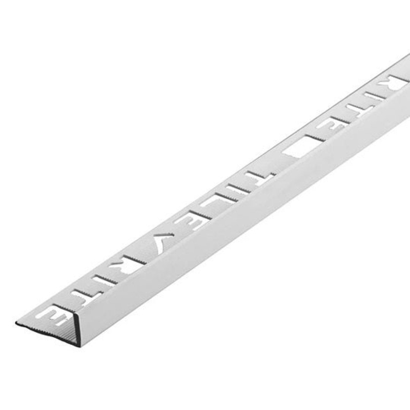 10MM White L Shape PVC Tile Trim Default Title
