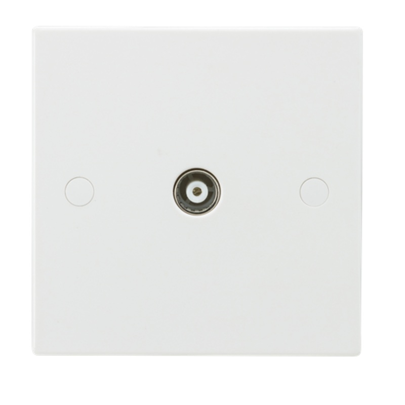 KnightsBridge Coax TV Outlet (non-isolated)