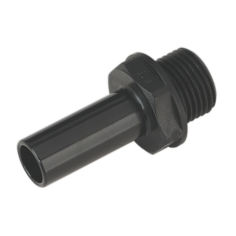 Sealey Stem Adaptor 15mm 1/2″BSP Pack of 2 (John Guest Speedfit – PM051514E)