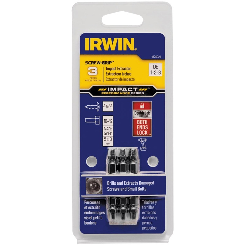 Impact Screw Extractor, 3 Piece Set HAN1876224