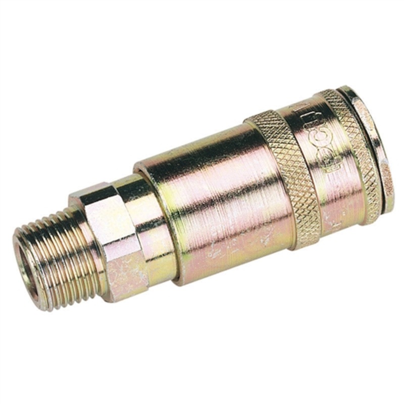 Draper 3/8″ BSP Taper Male Thread Vertex Air Coupling (Sold Loose)