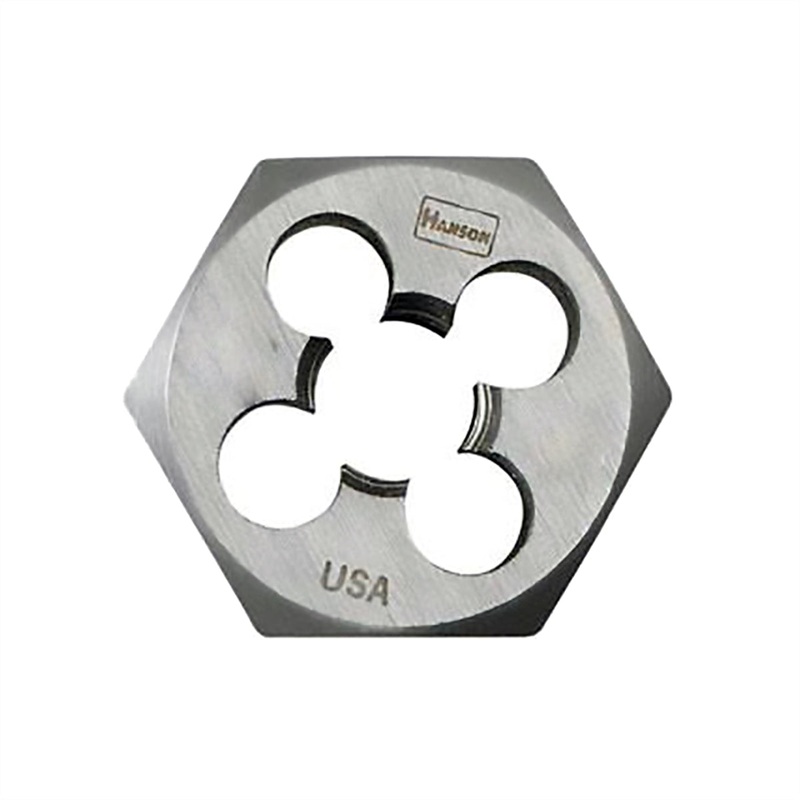 High Carbon Steel Hexagon 1″ Across Flat Die 8mm-1.25