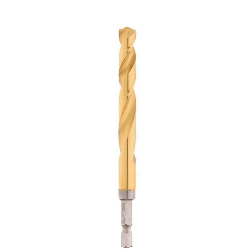 25/64″ SHOCKWAVE Impact Duty RED HELIX Titanium Drill Bit