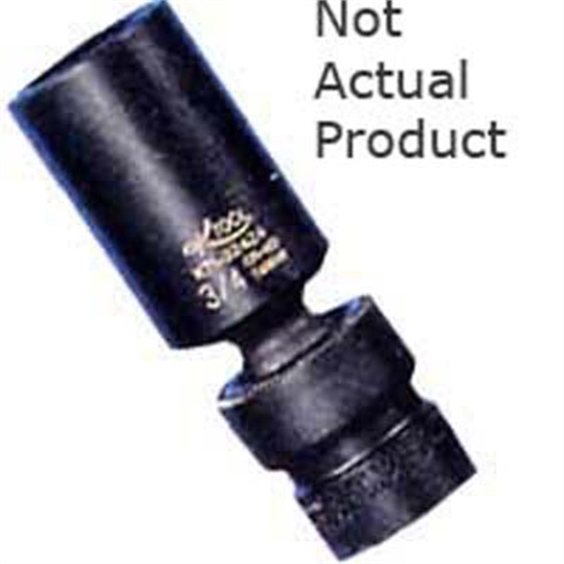 16mm x 3/8″ Drive 6-Point Metric Deep Chrome-moly Impact Socket (EA)