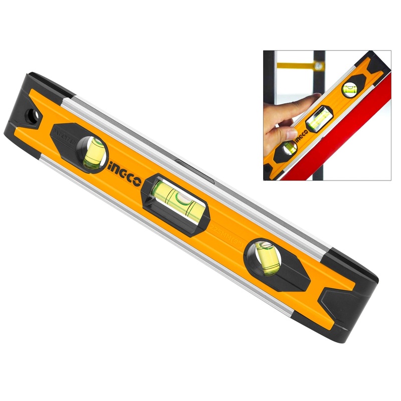 Ingco HMSL01030 Magnetic Mini Spirit Level 9″