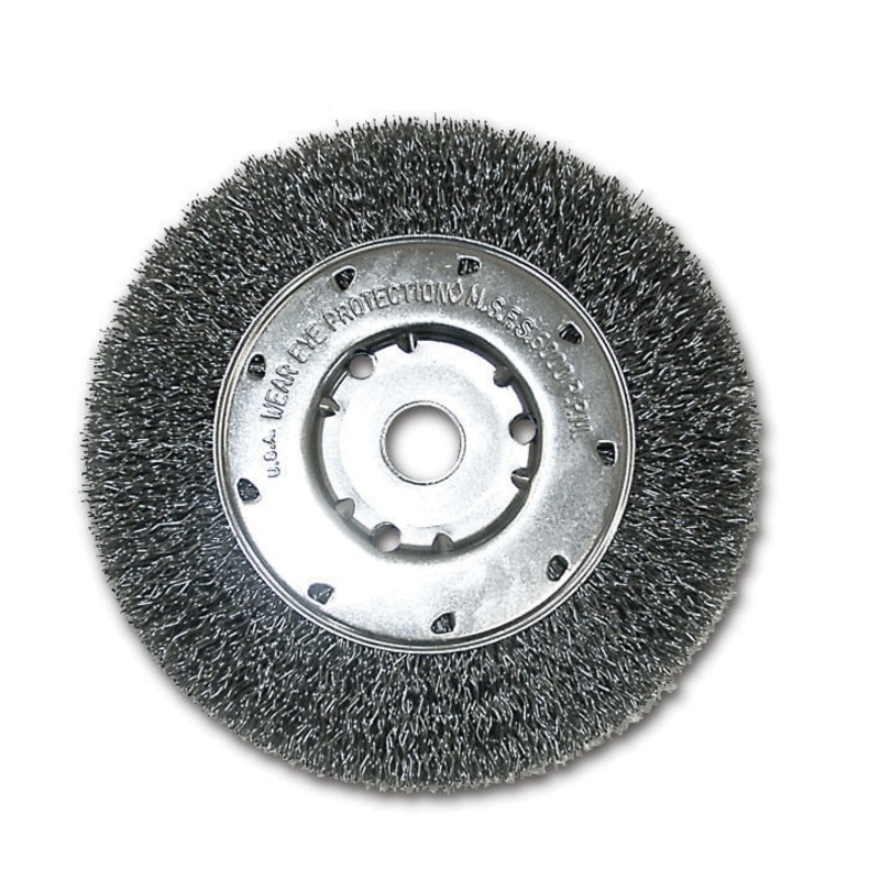 WHEEL BRUSH 6″ x 1/2″, 5/8″
