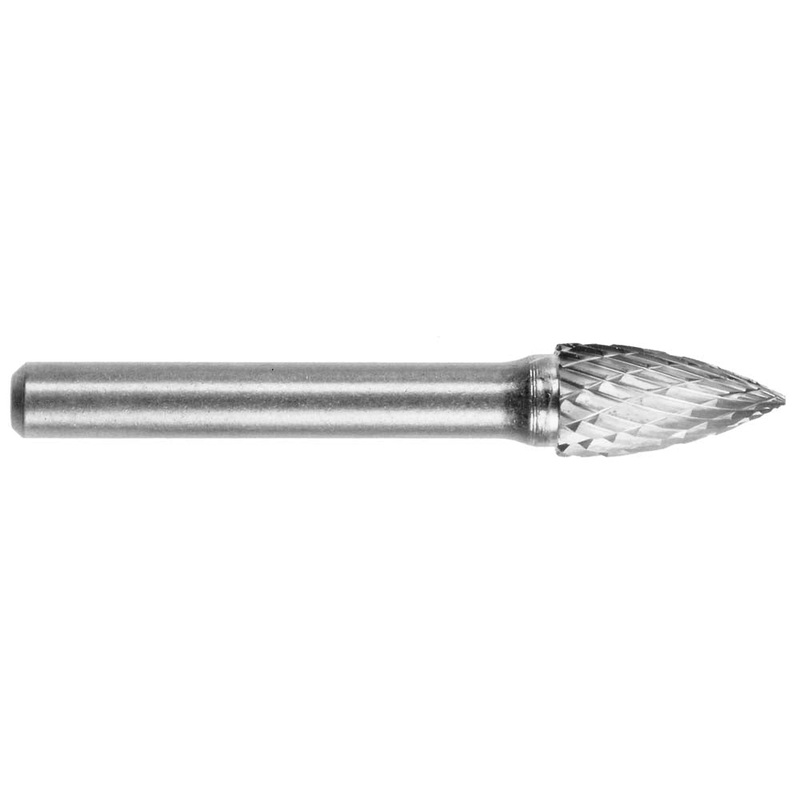 Bordo Burr Tree Pointed Nose 6mm Shank 12.5mm Sg13M