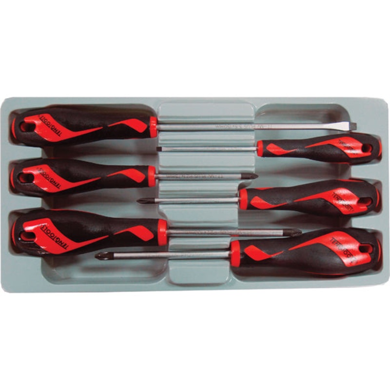 Teng 6Pc Md Tt-Mv+ Fl-Ph-Pz Screwdriver Set