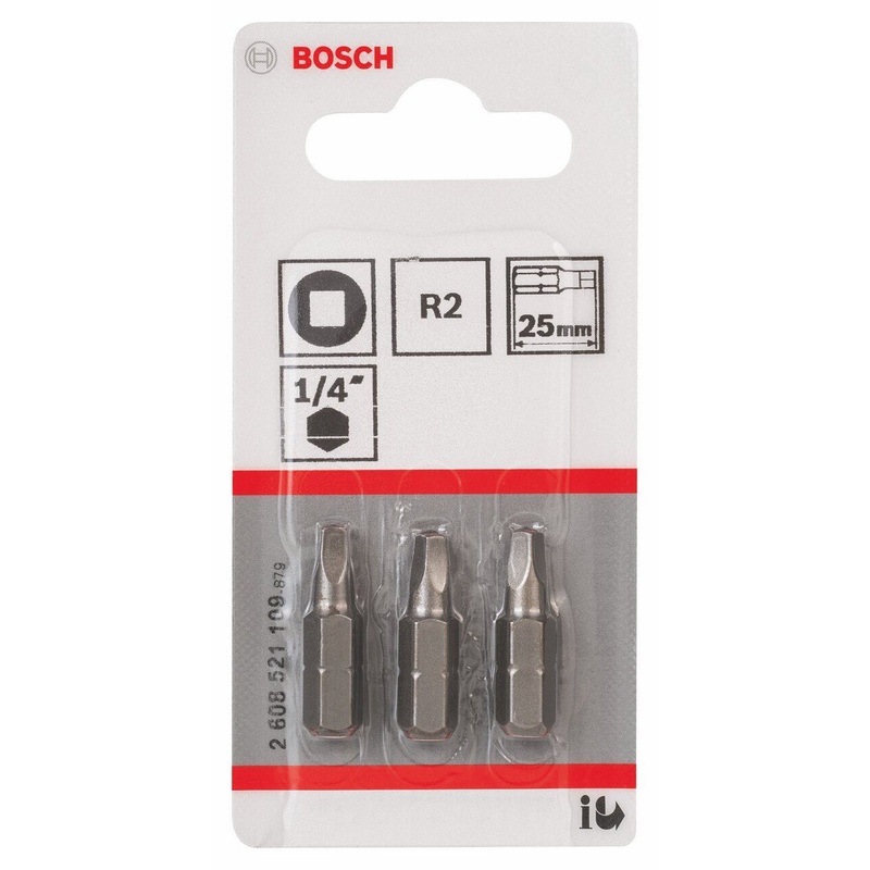 BOSCH SCREWDRIVER BIT EXTRA HARD R2.25MM 2608521109