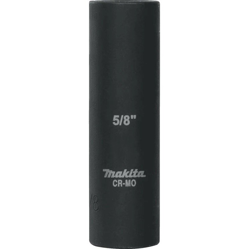 Makita 5/8″ Deep Well SAE Impact Socket with 1/2″ Drive