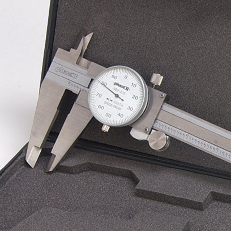 12″ Direct Reading Dial Caliper | EDC-12