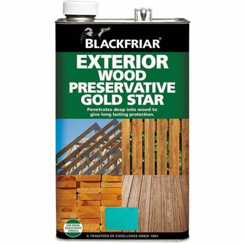 Blackfriar Ext Wood Protector Gold Star Green 5lt Default Title