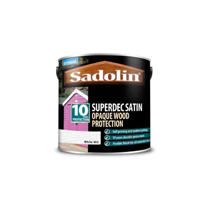 Sadolin Superdec White W0 5L Default Title