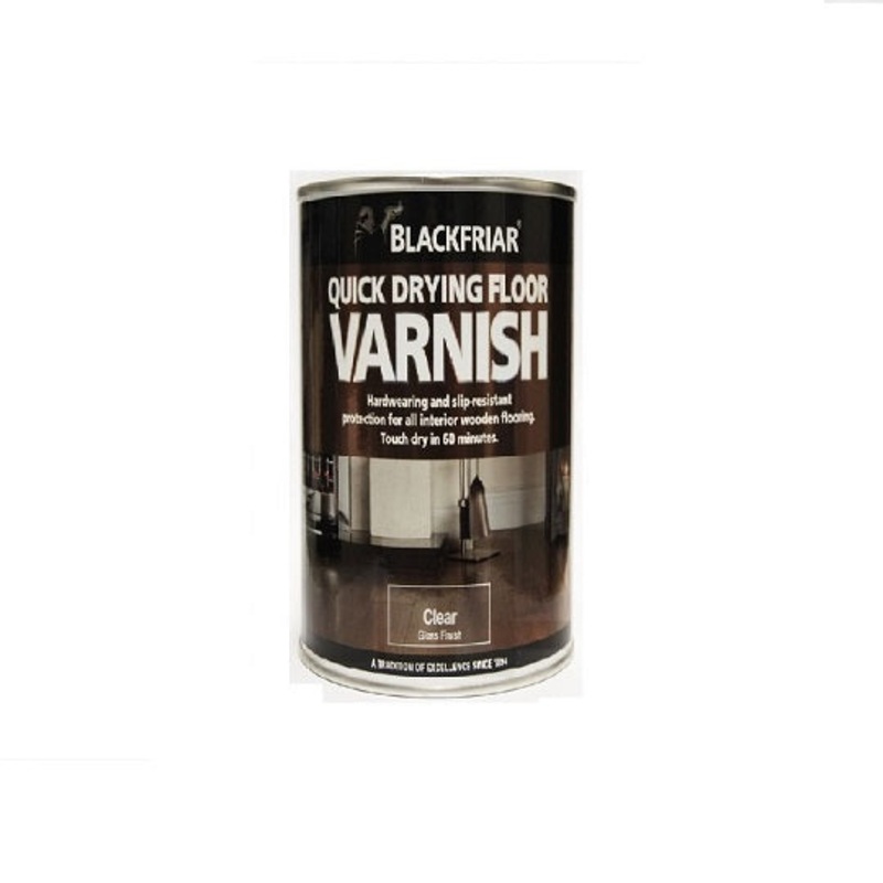 Blackfriar QD Floor Varnish Clear Gloss 1lt Default Title