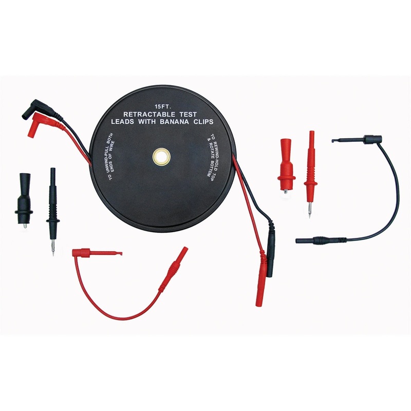 7 Piece Retractable Test Lead Set KAS1176