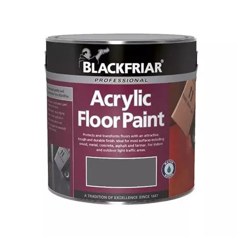 Blackfriar Acrylic Floor Paint – Dark Grey Base 5L Default Title