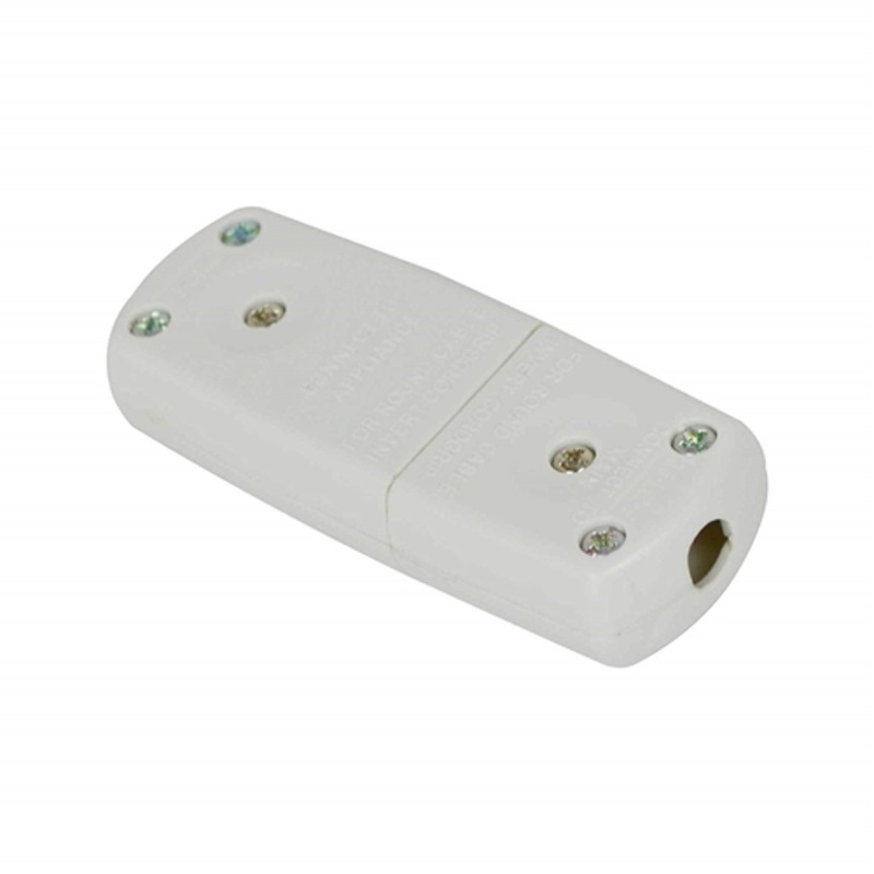 Status 10A 3 Pin White Flex Connector