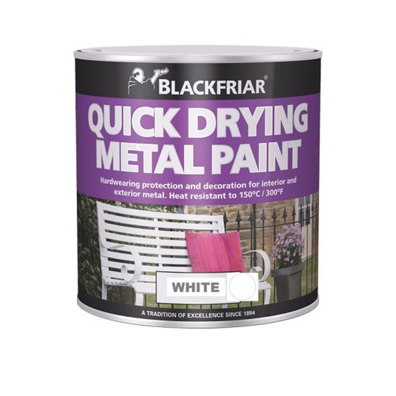 Blackfriar QD Metal Paint White 1lt Default Title