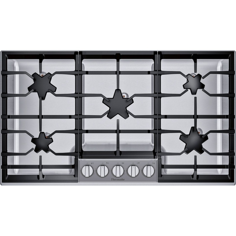 Bosch SGSXP365TS/01 Thermador Gas Cooktop36 InchStainless Steel