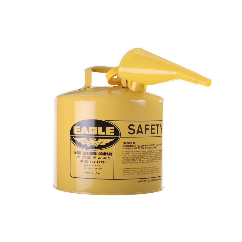 Eagle 5 Gall Diesel Gas Can (Yellow)