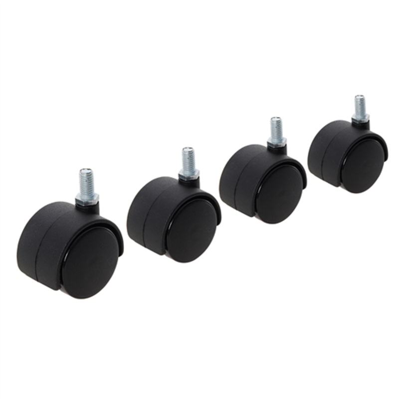 Fixman Twin Wheel Castor Bolt 4pk – 40mm Bolt