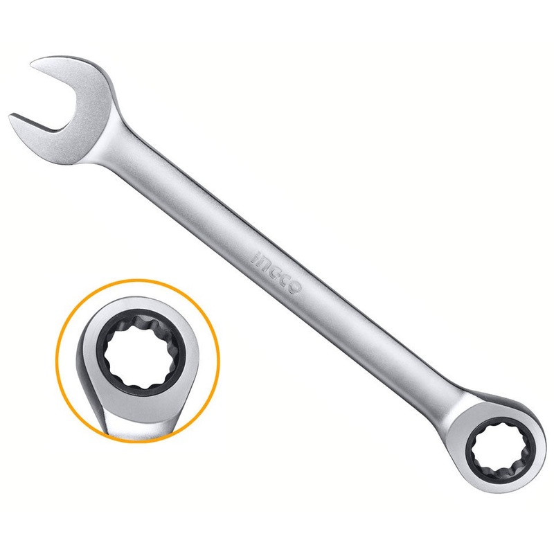 Ingco Combination Ratchet Spanner Wrench 6mm