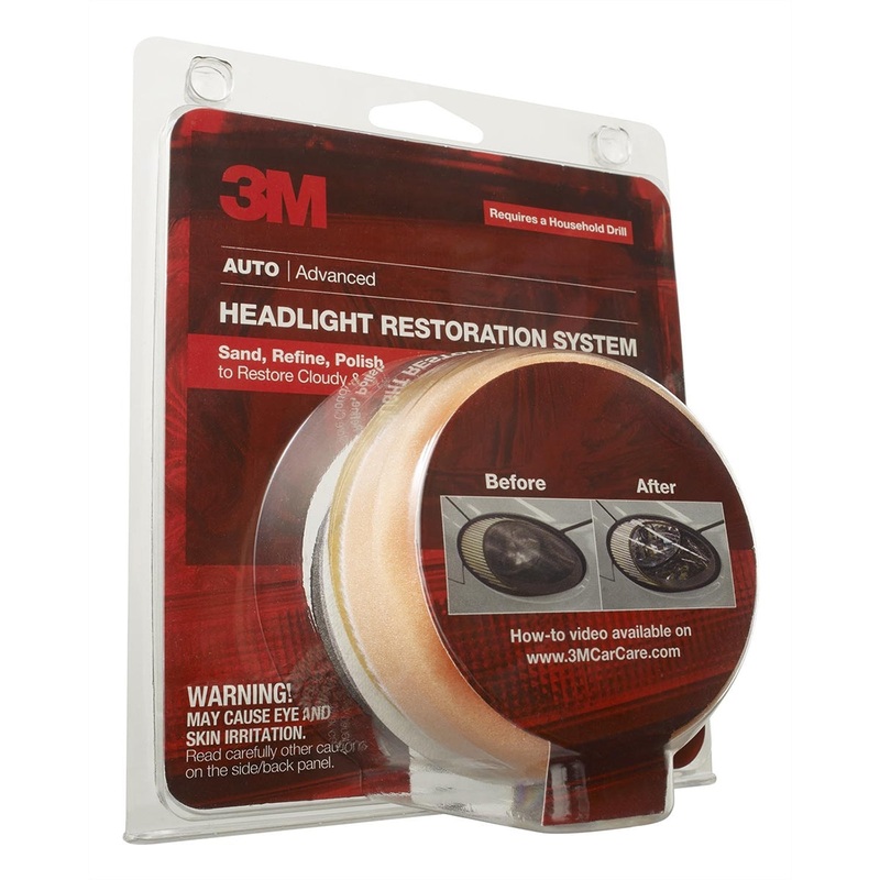 3M Headlight Lens Restoration System MMM39008