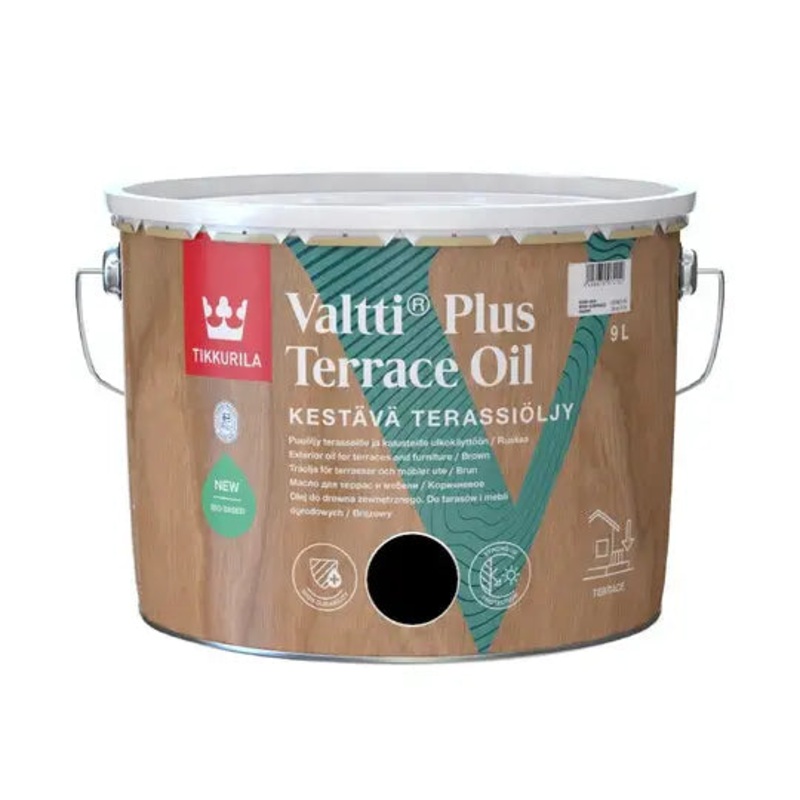 Valtti Plus Terrace Oil – Black 10 LTR Default Title