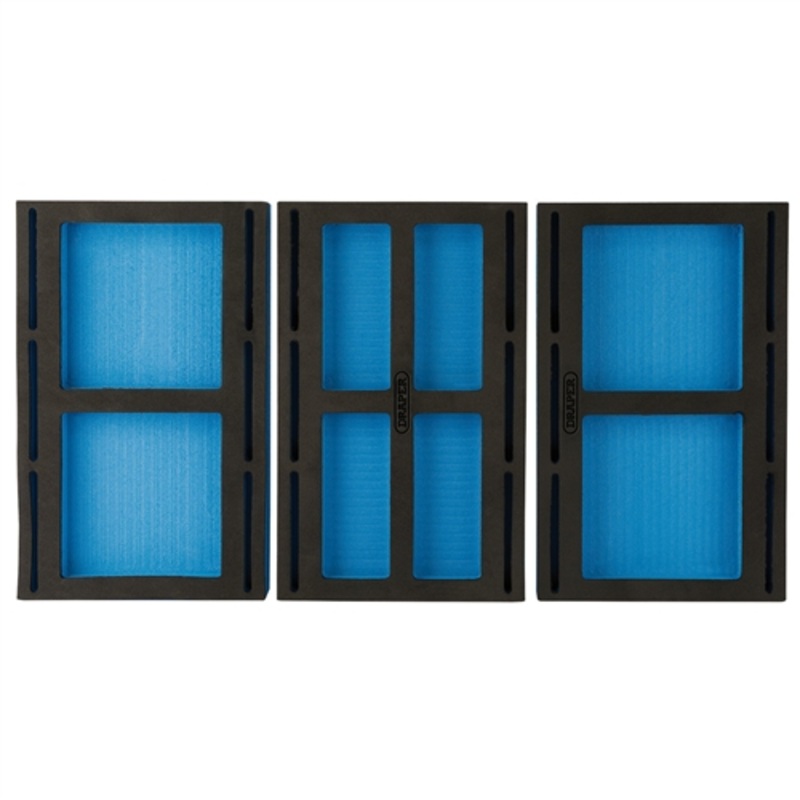 Draper 1/4 Drawer EVA Insert Infill Tray (3 Piece)