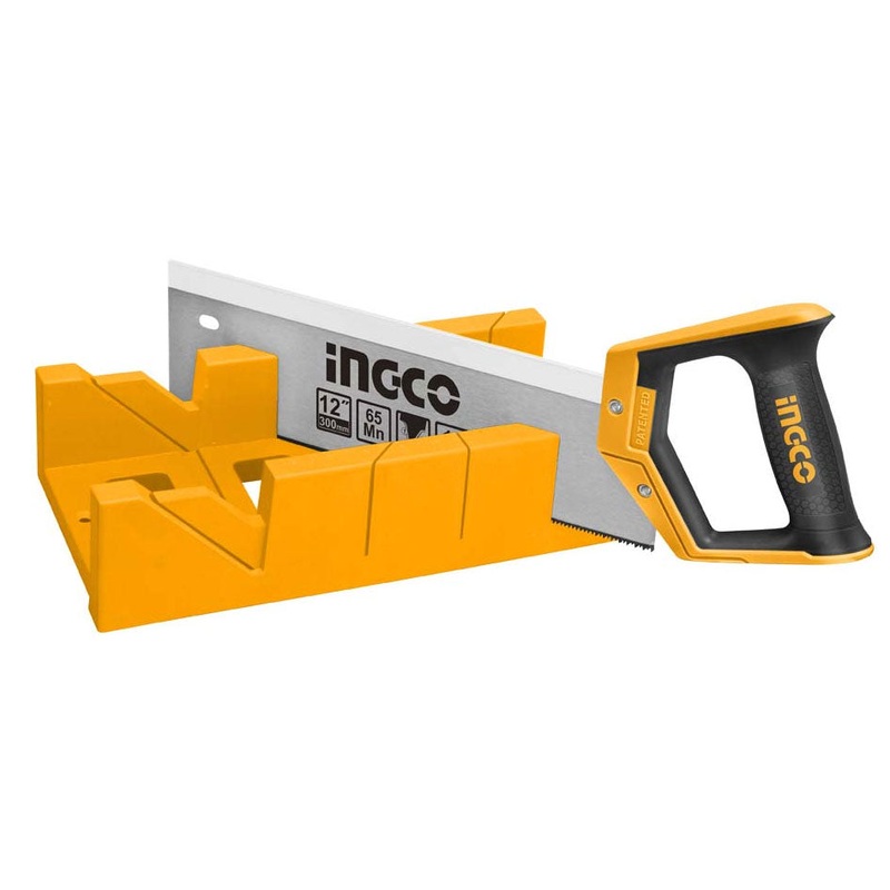 Ingco HMBS3008 Miter Box & Back Saw Set 12″