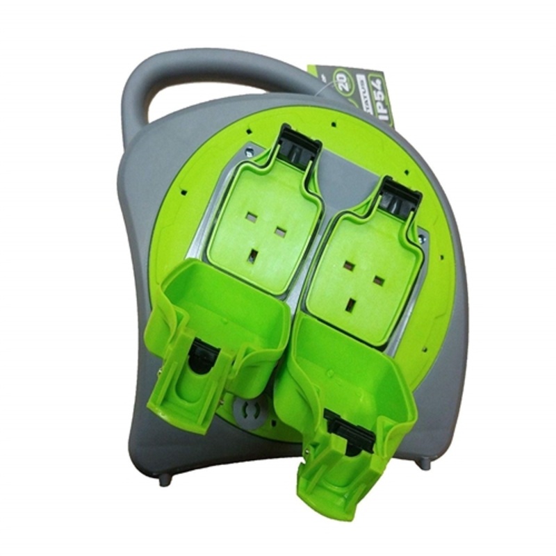 Status IP54 13A 20M 2 Socket Hangbag Reel