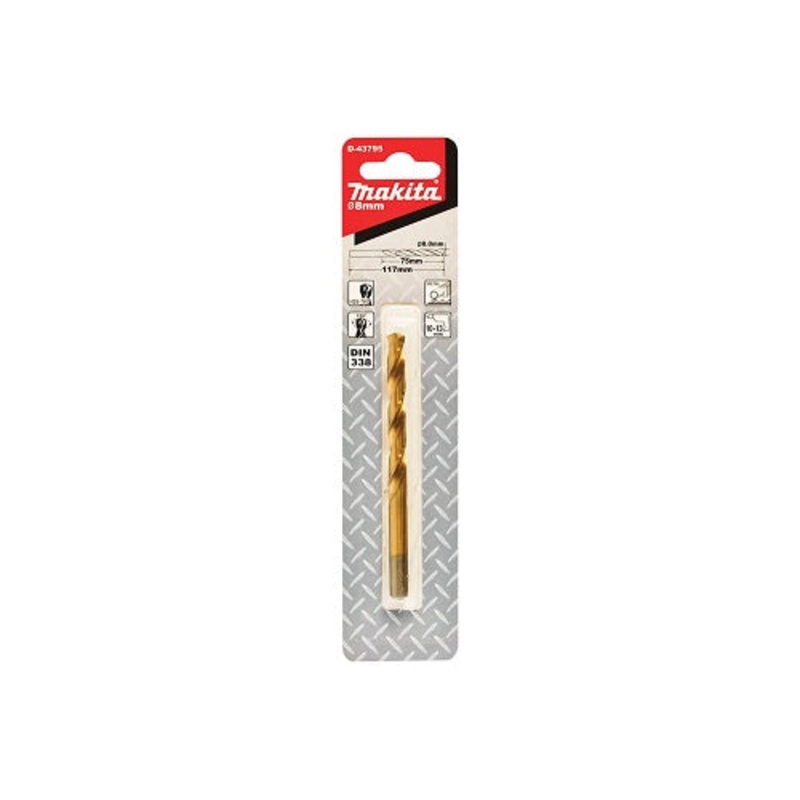 Makita Drill Bit Hss-Tin 11.5mm 1Pc Tinite