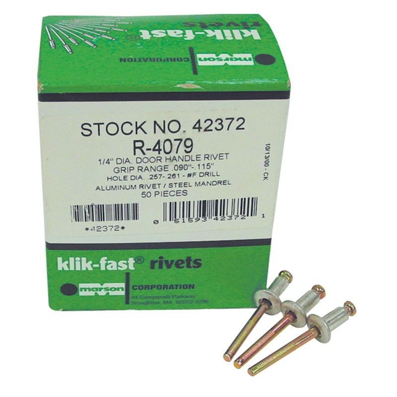 Klik-Split Outside Door Handle Rivet MAR42372