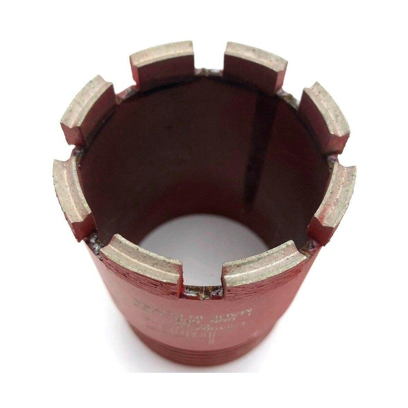 2-1/4″ Threaded Diamond Core Bit Crown
