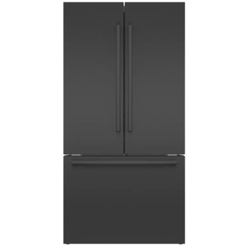 Bosch B36CT80SNB/04 800 Series French Door Bottom Mount Refrigerator 36” Black Stainless Steel