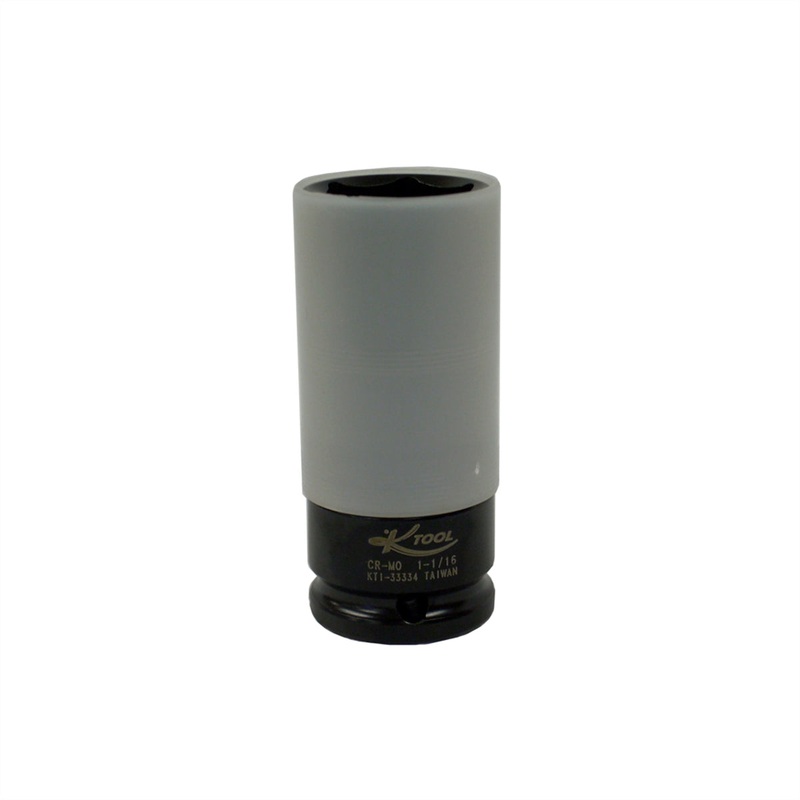 1-1/16″ Thinwall Protective Black Socket KTI33334