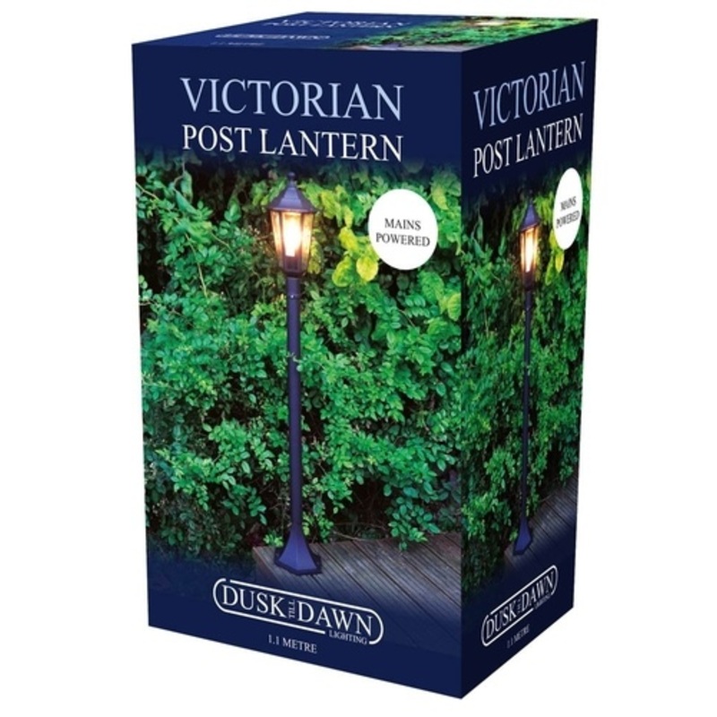 Kingfisher Victorian Style Post Lantern