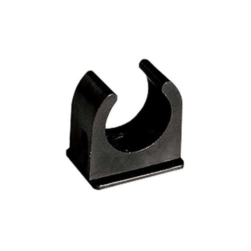 Zexum 20mm Black Conduit Screw In Mounting Clip