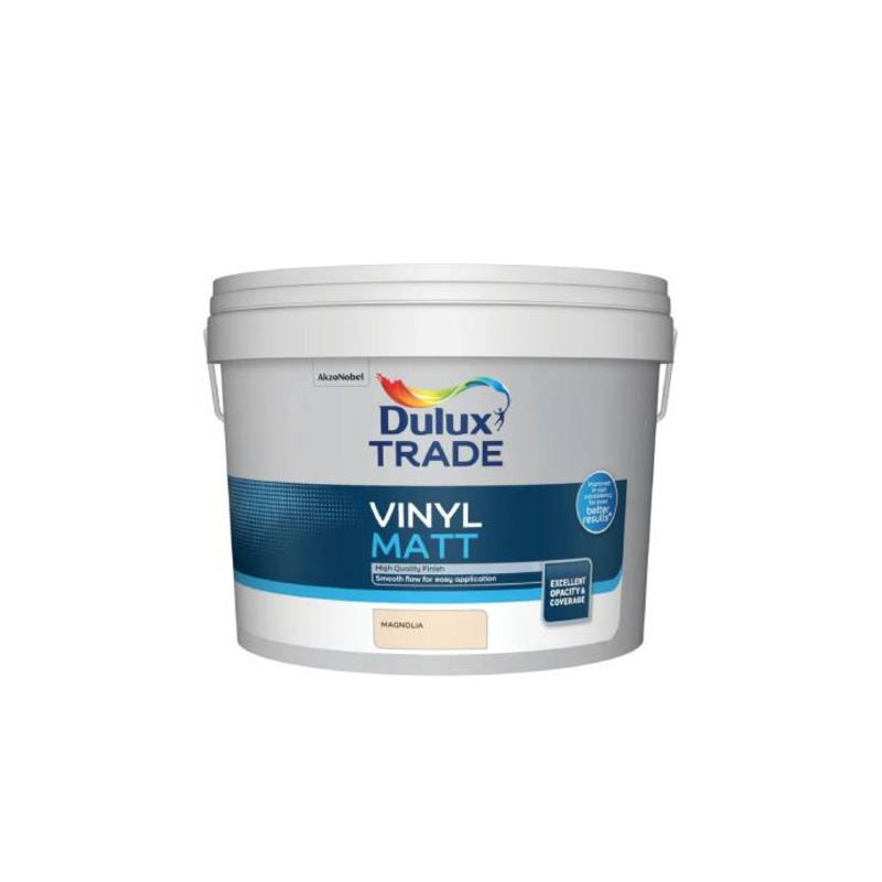 Dulux Trade Vinyl Matt Magnolia 10L Default Title