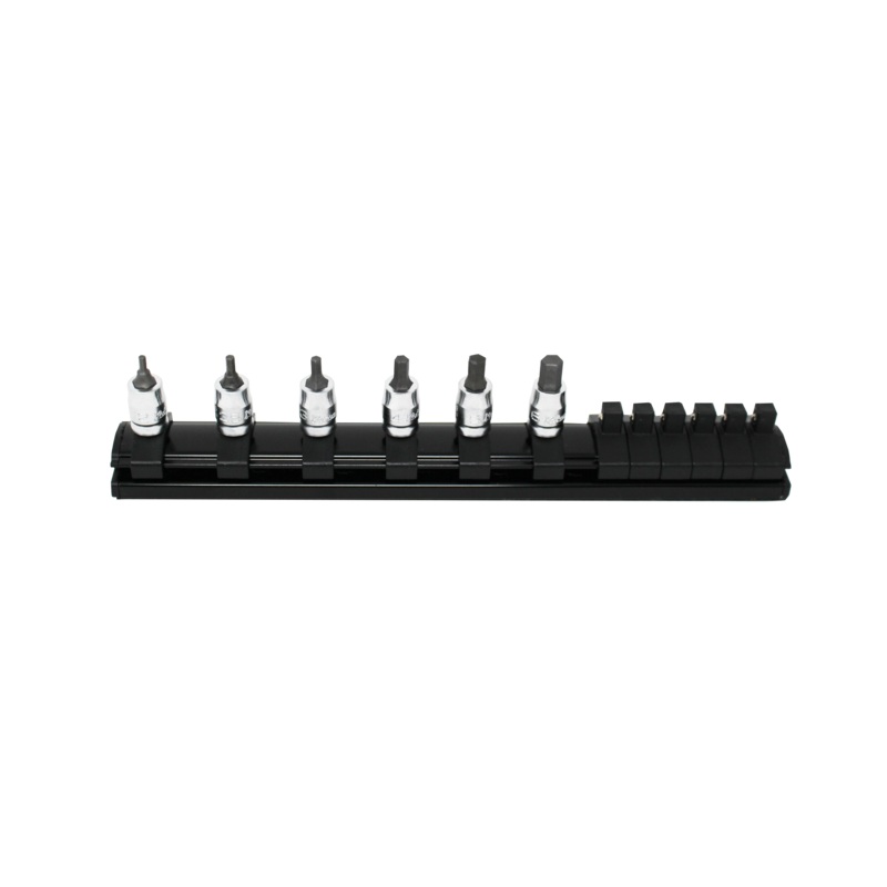 6 piece 1/4″ Sq. Drive 25mm Z-Series Hex Bit Socket Set 2-6mm