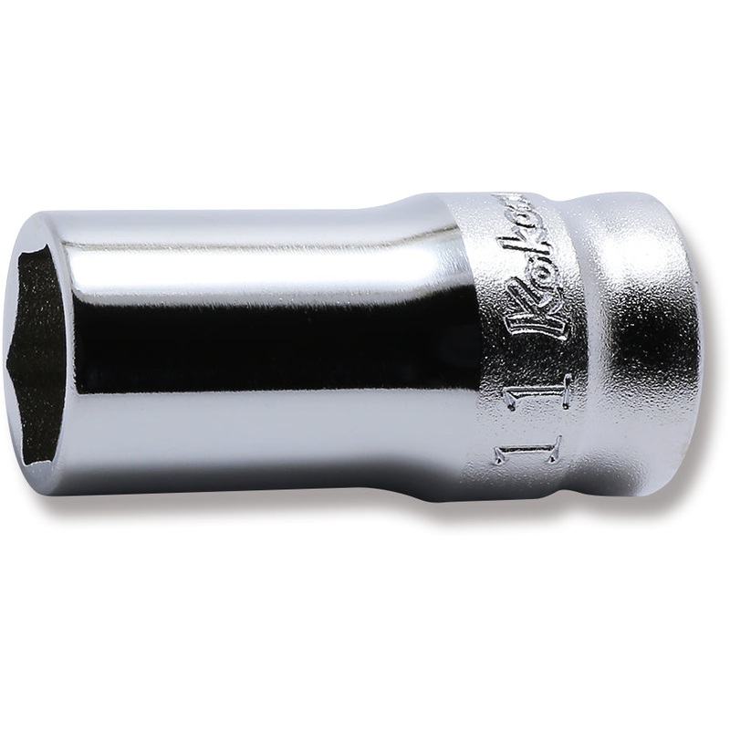 3/8 Sq. Dr. Z-series Metric Semi-Deep 6 point Chrome Socket  – 11mm