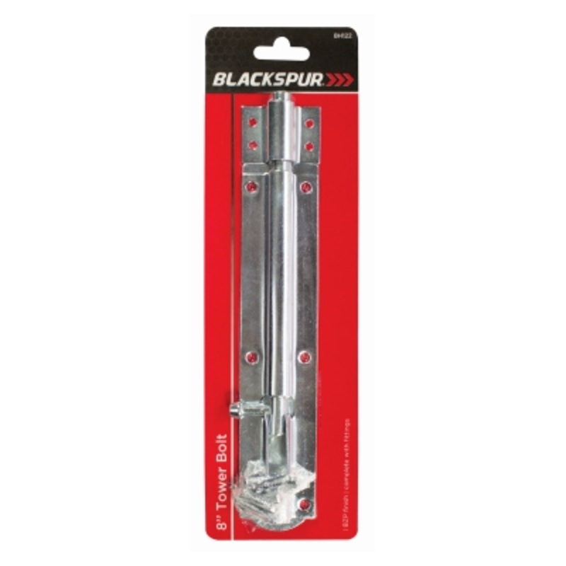 Blackspur 8″ Tower Bolt – Bzp