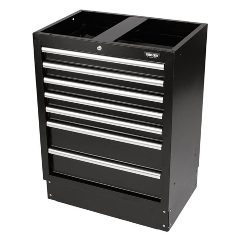Bunker Modular Floor Cabinet, 7 Drawer, 680mm