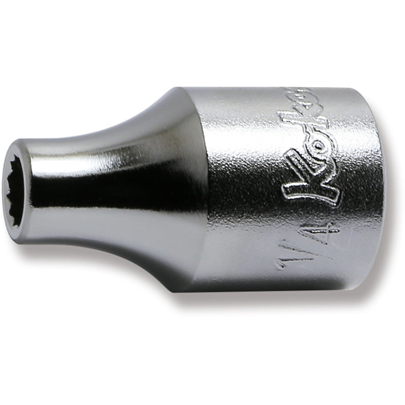 1/2 Sq. Dr. Chrome SAE 12 Point Socket  1/4″